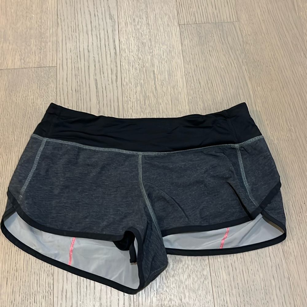 Lululemon Running / Track Gray Shorts. Size 6